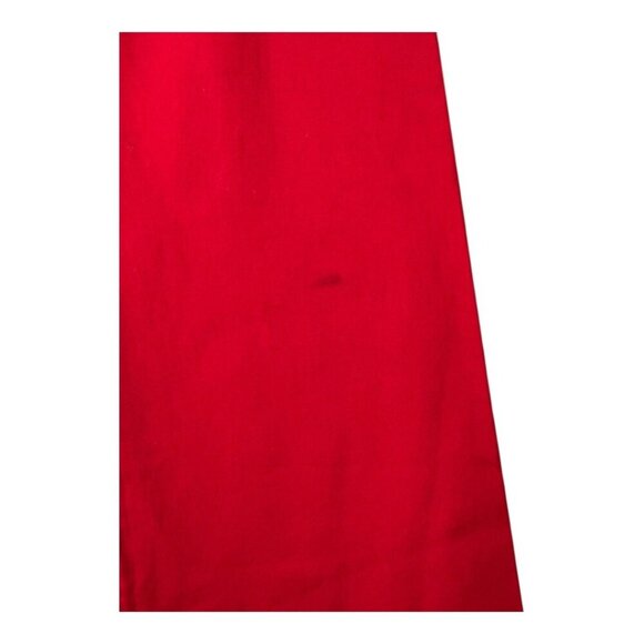 Rachel Antonoff Pants Women 2 Red Cotton Overboard Sailor Nautical Preppy Luxury - Picture 6 of 11